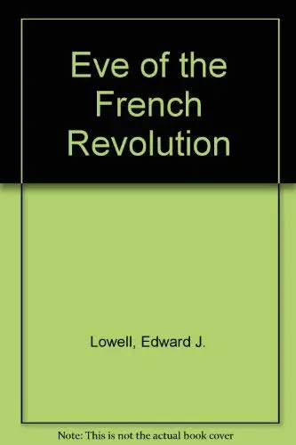 Cover of Eve of the French Revolution