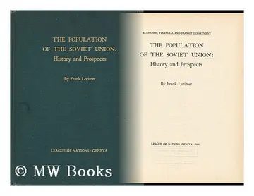Cover of Population of the Soviet Union