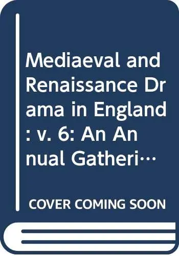 Cover of Mediaeval and Renaissance Drama in England