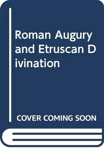 Cover of Roman Augury and Etruscan Divination