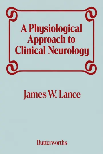 Cover of Physiological Approach to Clinical Neurology