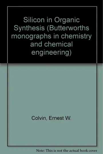 Cover of Silicon in Organic Synthesis
