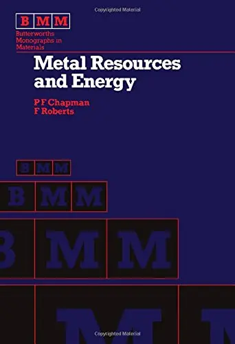 Cover of Metal Resources and Energy