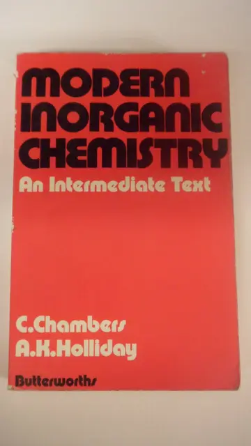Cover of Modern Inorganic Chemistry