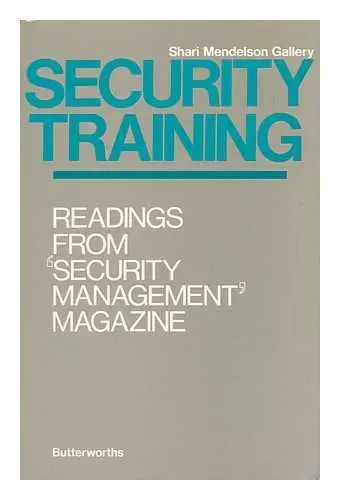 Cover of Security Training