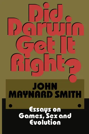 Cover of Did Darwin Get It Right?