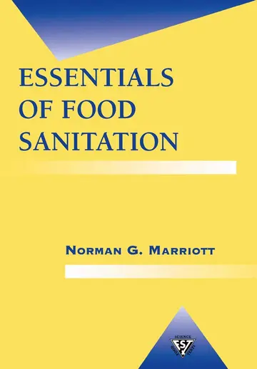 Cover of Essentials of Food Sanitation