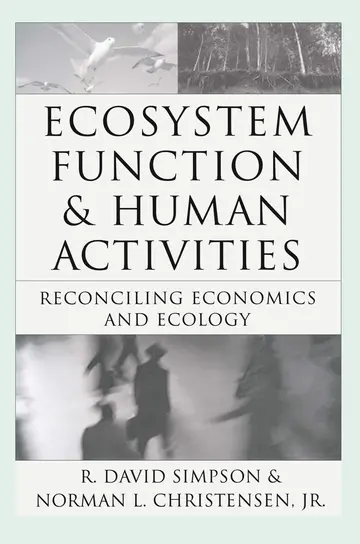 Cover of Ecosystem Function & Human Activities
