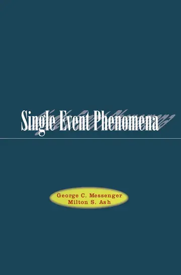 Cover of Single Event Phenomena