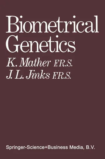 Cover of Biometrical Genetics