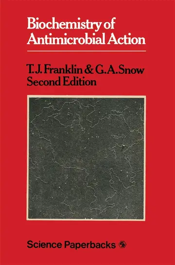 Cover of Biochemistry of Antimicrobial Action