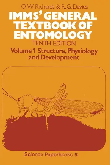Cover of Imm's General Textbook of Entomology (001)