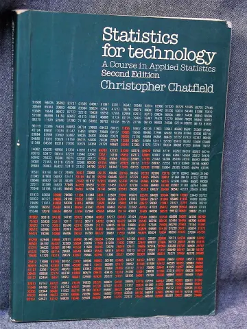 Cover of Statistics for Technology