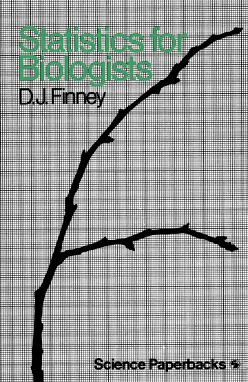 Cover of Statistics for Biologists