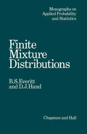 Cover of Finite Mixture Distribution