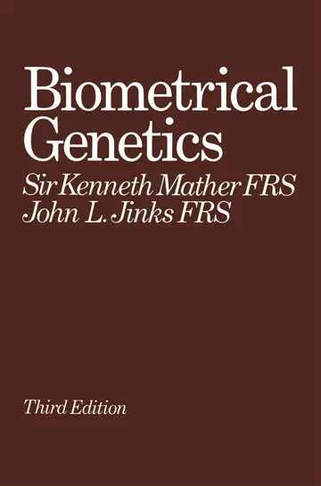 Cover of Biometrical Genetics