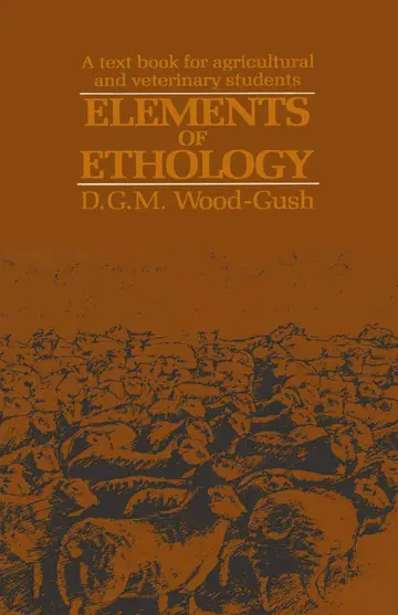 Cover of Elements of Ethology