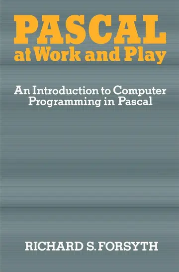 Cover of Pascal at Work and Play