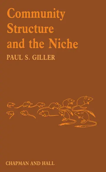 Cover of Community Structure and the Niche