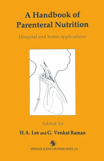 Cover of A Handbook of Parenteral Nutrition