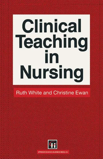 Cover of Clinical Teaching in Nursing