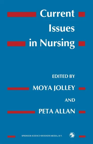 Cover of Current Issues in Nursing