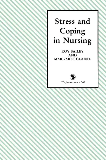 Cover of Stress and Coping in Nursing
