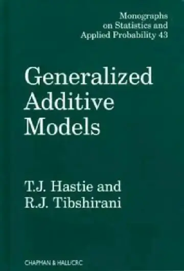Cover of Generalized Additive Models