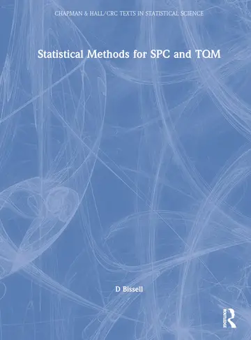 Cover of Statistical Methods for Spc and Tqm