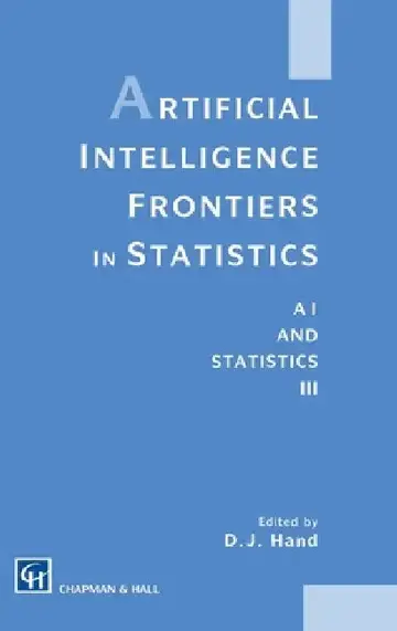Cover of Artificial Intelligence Frontiers in Statistics