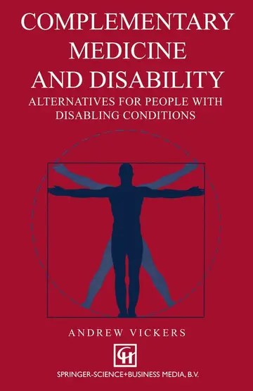 Cover of Complementary medicine and disability