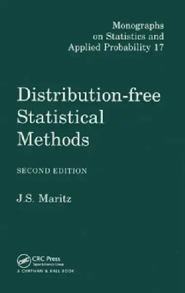 Cover of Distribution-Free Statistical Methods, Second Edition
