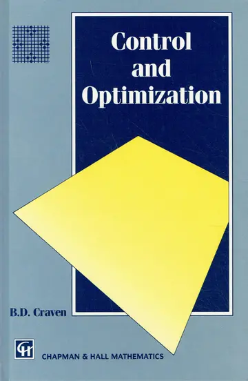 Cover of Control and Optimization