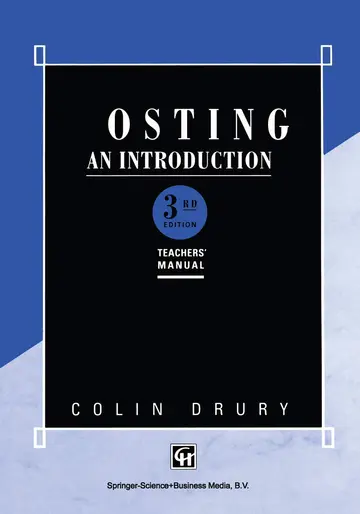 Cover of Costing