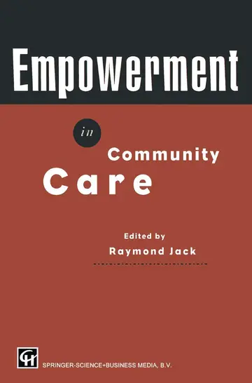 Cover of Empowerment in Community Care