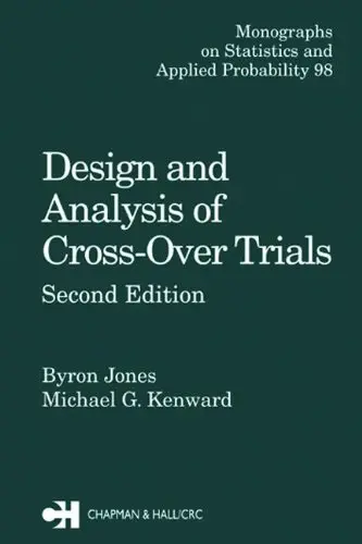 Cover of Design and Analysis of Cross-Over Trials, Second Edition