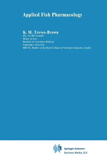 Cover of Applied Fish Pharmacology