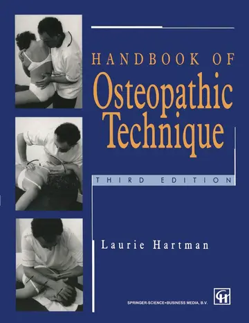 Cover of Handbook of Osteopathic Technique