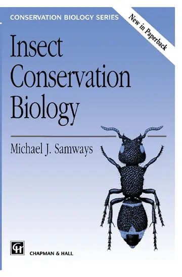 Cover of Insect Conservation Biology