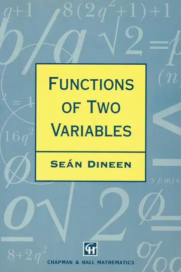 Cover of Functions of Two Variables