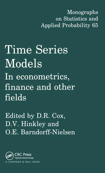 Cover of Time Series Models in Econometrics, Finance and Other Fields