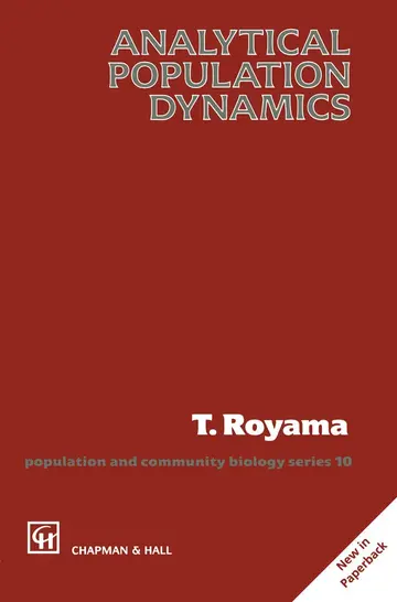 Cover of Analytical Population Dynamics