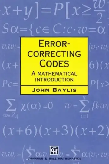 Cover of Error Correcting Codes
