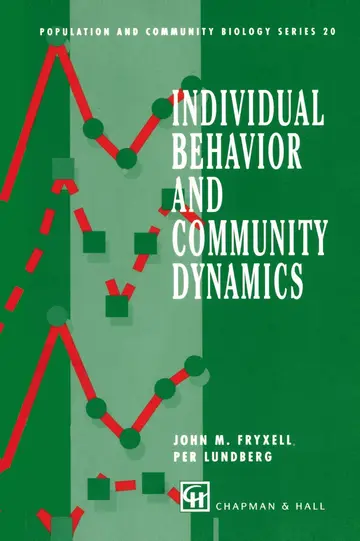 Cover of Individual Behavior and Community Dynamics
