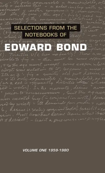 Cover of Notebooks of Edward Bond - Vol. 1