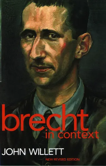 Cover of Brecht in Context