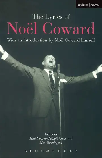 Cover of The Lyrics of Noel Coward