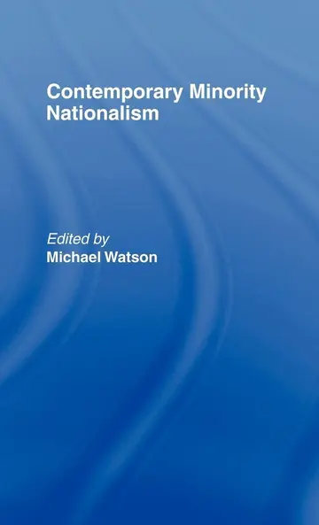 Cover of Contemporary Minority Nationalism