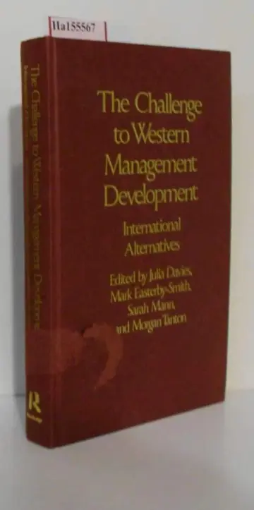 Cover of The Challenge to Western Management Development