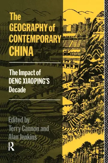 Cover of The Geography of Contemporary China